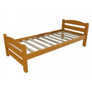 Dětská postel DP 008 (Rozměr: 70 x 160 cm, Barva dřeva: moření olše)