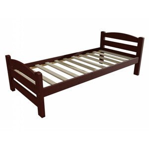 Dětská postel DP 008 (Rozměr: 90 x 190 cm, Barva dřeva: moření ořech)