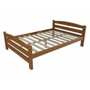 Dětská postel DP 008 XL (Rozměr: 120 x 200 cm, Barva dřeva: moření dub)