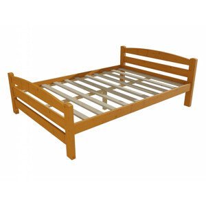 Dětská postel DP 008 XL (Rozměr: 120 x 200 cm, Barva dřeva: moření olše)