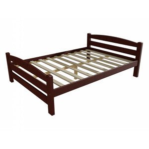 Dětská postel DP 008 XL (Rozměr: 120 x 200 cm, Barva dřeva: moření ořech)