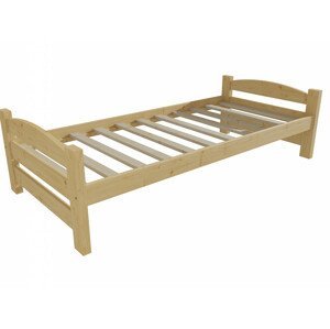 Dětská postel DP 009 (Rozměr: 90 x 190 cm, Barva dřeva: bezbarvý lak)