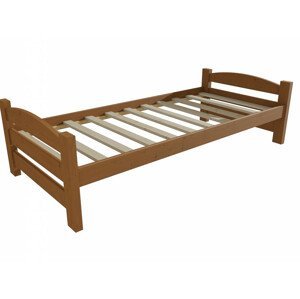 Dětská postel DP 009 (Rozměr: 70 x 160 cm, Barva dřeva: moření dub)