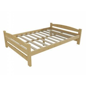 Dětská postel DP 009 XL (Rozměr: 140 x 200 cm, Barva dřeva: bezbarvý lak)