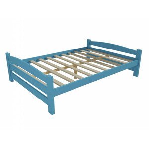 Dětská postel DP 009 XL (Rozměr: 140 x 200 cm, Barva dřeva: barva modrá)