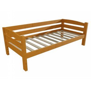 Dětská postel DP 010 (Rozměr: 70 x 160 cm, Barva dřeva: moření olše)