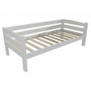 Dětská postel DP 010 (Rozměr: 90 x 190 cm, Barva dřeva: barva bílá)
