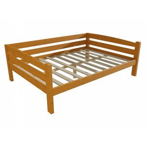 Dětská postel DP 010 XL (Rozměr: 120 x 200 cm, Barva dřeva: moření olše)