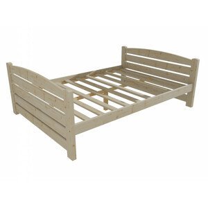 Dětská postel DP 011 XL (Rozměr: 120 x 200 cm, Barva dřeva: surové dřevo)