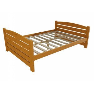 Dětská postel DP 011 XL (Rozměr: 120 x 200 cm, Barva dřeva: moření olše)