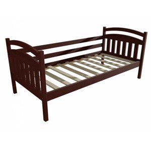 Dětská postel DP 016 (Rozměr: 90 x 200 cm, Barva dřeva: moření ořech)