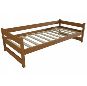 Dětská postel DP 023 (Rozměr: 70 x 160 cm, Barva dřeva: moření dub)