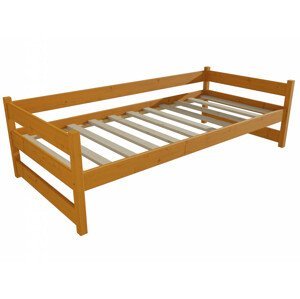 Dětská postel DP 023 (Rozměr: 70 x 160 cm, Barva dřeva: moření olše)