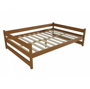 Dětská postel DP 023 XL (Rozměr: 120 x 200 cm, Barva dřeva: moření dub)