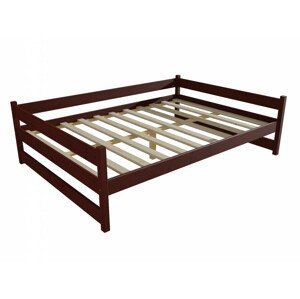 Dětská postel DP 023 XL (Rozměr: 120 x 200 cm, Barva dřeva: moření ořech)