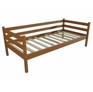 Dětská postel DP 028 (Rozměr: 70 x 160 cm, Barva dřeva: moření dub)