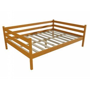 Dětská postel DP 028 XL (Rozměr: 120 x 200 cm, Barva dřeva: moření olše)