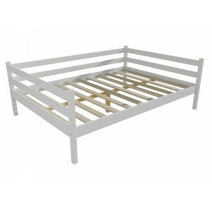 Dětská postel DP 028 XL (Rozměr: 120 x 200 cm, Barva dřeva: barva bílá)