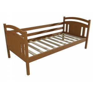 Dětská postel DP 029 (Rozměr: 70 x 160 cm, Barva dřeva: moření dub)