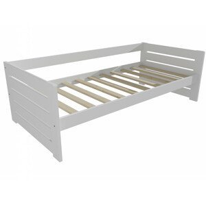 Dětská postel DP 030 (Rozměr: 70 x 160 cm, Barva dřeva: barva bílá)