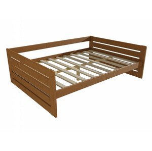 Dětská postel DP 030 XL (Rozměr: 140 x 200 cm, Barva dřeva: moření dub)