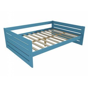 Dětská postel DP 030 XL (Rozměr: 160 x 200 cm, Barva dřeva: barva modrá)