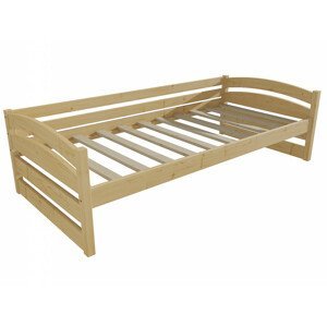 Dětská postel DP 031 (Rozměr: 70 x 160 cm, Barva dřeva: bezbarvý lak)