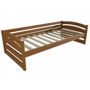 Dětská postel DP 031 (Rozměr: 70 x 160 cm, Barva dřeva: moření dub)