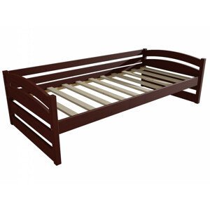 Dětská postel DP 031 (Rozměr: 90 x 190 cm, Barva dřeva: moření ořech)