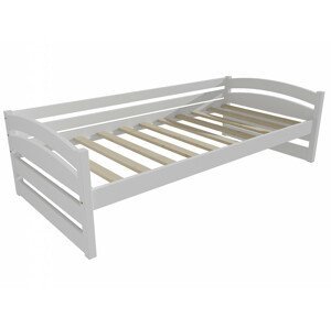 Dětská postel DP 031 (Rozměr: 70 x 160 cm, Barva dřeva: barva bílá)