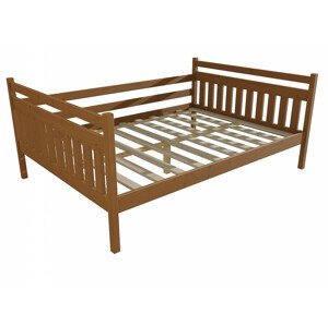 Dětská postel DP 034 XL (Rozměr: 120 x 200 cm, Barva dřeva: moření dub)