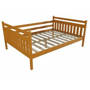 Dětská postel DP 034 XL (Rozměr: 120 x 200 cm, Barva dřeva: moření olše)