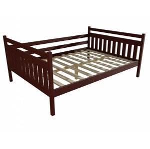 Dětská postel DP 034 XL (Rozměr: 140 x 200 cm, Barva dřeva: moření ořech)