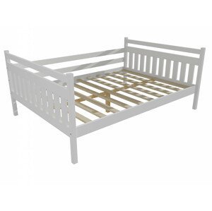 Dětská postel DP 034 XL (Rozměr: 140 x 200 cm, Barva dřeva: barva bílá)