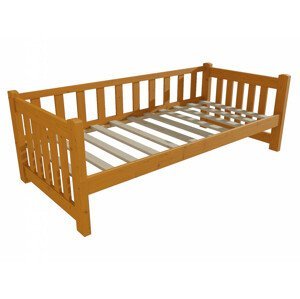 Dětská postel DP 035 (Rozměr: 90 x 190 cm, Barva dřeva: moření olše)