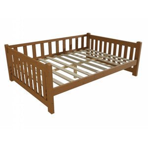 Dětská postel DP 035 XL (Rozměr: 160 x 200 cm, Barva dřeva: moření dub)