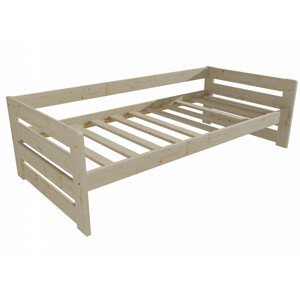 Dětská postel M 002 NEW* (Rozměr: 70 x 160 cm, Barva dřeva: surové dřevo)