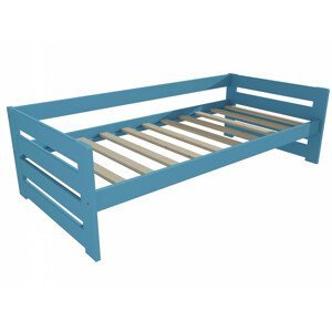Dětská postel M 002 NEW* (Rozměr: 90 x 190 cm, Barva dřeva: barva modrá)