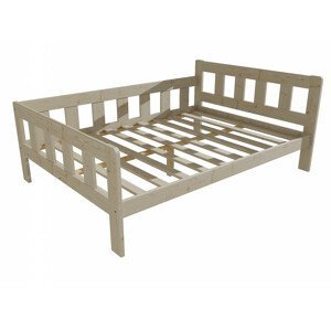 Dětská postel VMK010EB KIDS (Rozměr: 120 x 200 cm, Barva dřeva: surové dřevo)