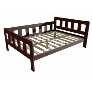 Dětská postel VMK010EB KIDS (Rozměr: 120 x 200 cm, Barva dřeva: moření ořech)