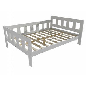 Dětská postel VMK010EB KIDS (Rozměr: 120 x 200 cm, Barva dřeva: barva bílá)