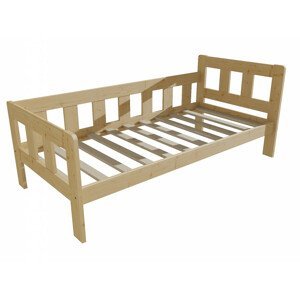 Dětská postel VMK010EB KIDS (Rozměr: 80 x 180 cm, Barva dřeva: bezbarvý lak)