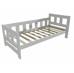 Dětská postel VMK010FB KIDS (Rozměr: 70 x 160 cm, Barva dřeva: barva bílá)