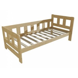 Dětská postel VMK010FB KIDS (Rozměr: 80 x 200 cm, Barva dřeva: bezbarvý lak)