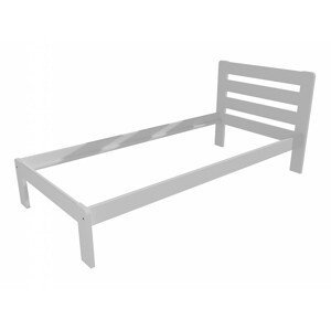 Jednolůžková postel VMK001A (Rozměr: 80 x 200 cm, Barva dřeva: barva bílá)