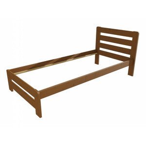 Jednolůžková postel VMK001B (Rozměr: 80 x 200 cm, Barva dřeva: moření dub)