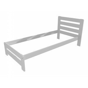 Jednolůžková postel VMK001B (Rozměr: 90 x 200 cm, Barva dřeva: barva bílá)