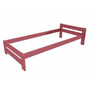 Jednolůžková postel VMK003B (Rozměr: 90 x 200 cm, Barva dřeva: barva růžová)