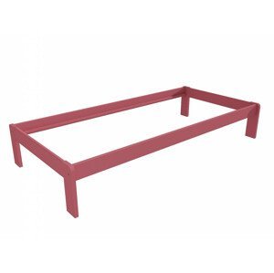 Jednolůžková postel VMK004A (Rozměr: 90 x 200 cm, Barva dřeva: barva růžová)