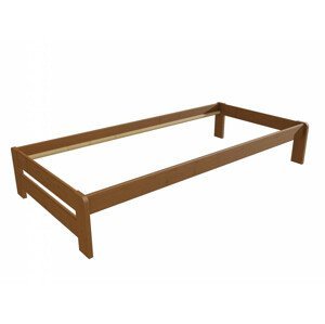 Jednolůžková postel VMK004B (Rozměr: 90 x 200 cm, Barva dřeva: moření dub)